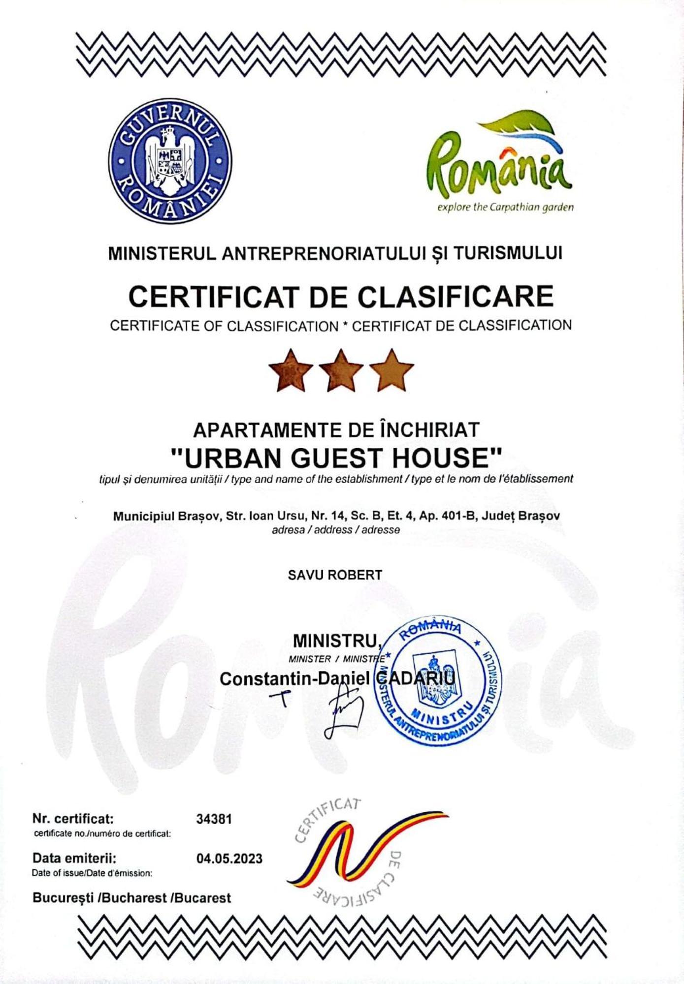 Urban Guesthouse Brașov Exterior foto